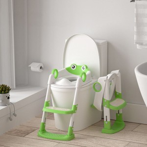 Babywise Εκπαιδευτική Σκαλιέρα Τουαλέτας – Green Frog (BW033) Babywise Εκπαιδευτική Σκαλιέρα Τουαλέτας – Green Frog (BW033)