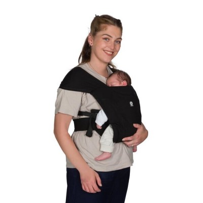 Dooky: Εργονομικός μάρσιπος Wrap Be One - Black (DK-5326402)