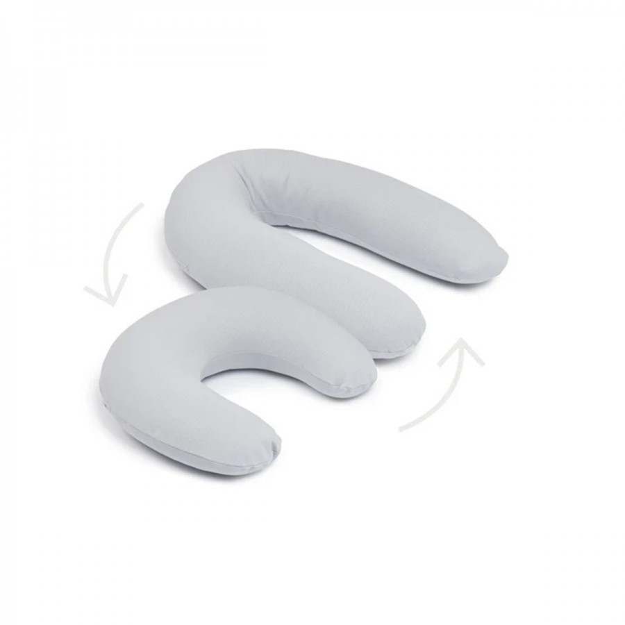 Doomoo Μετατρεπόμενο Μαξιλάρι θηλασμού Twisty Pearl Grey (DMTWPG)