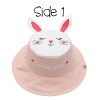 Flapjackkids Καπέλο Διπλής Όψης UPF 50+ – Bunny - Deer (FJKSH81)