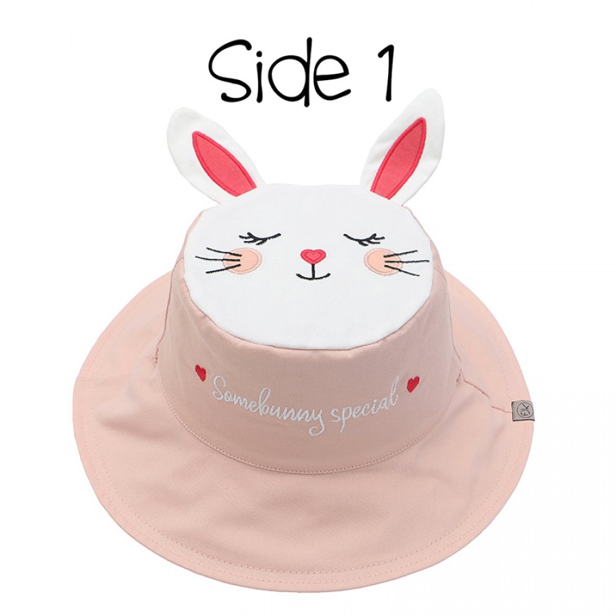 Flapjackkids Καπέλο Διπλής Όψης UPF 50+ – Bunny - Deer (FJKSH81)