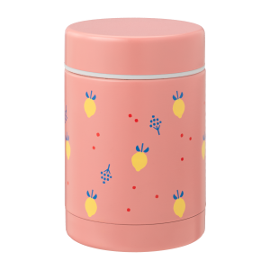 Fresk Stainless steel double-walled food warmer 300ml - Summer Fruit (FR-FD100-55)