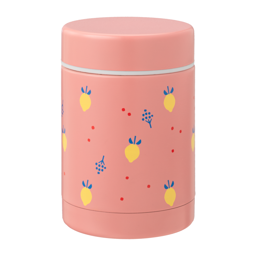 Fresk Stainless steel double-walled food warmer 300ml - Summer Fruit (FR-FD100-55) Fresk Stainless steel double-walled food warmer 300ml - Summer Fruit (FR-FD100-55)