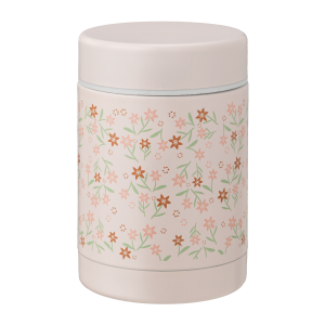 Fresk Stainless steel double-walled food warmer 300ml - Flower Garden (FR-FD100-75)