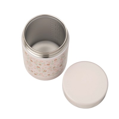 Fresk Stainless steel double-walled food warmer 300ml - Flower Garden (FR-FD100-75) Fresk Stainless steel double-walled food warmer 300ml - Flower Garden (FR-FD100-75)