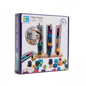 Bs Toys Stack Towers-Στοιβαζόμενοι Πύργοι (GA370) Bs Toys Stack Towers-Στοιβαζόμενοι Πύργοι (GA370)