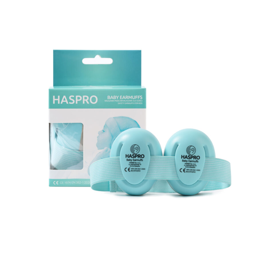 Haspro Ωτοασπίδες για Βρέφη Mint (HAS-BE05M)