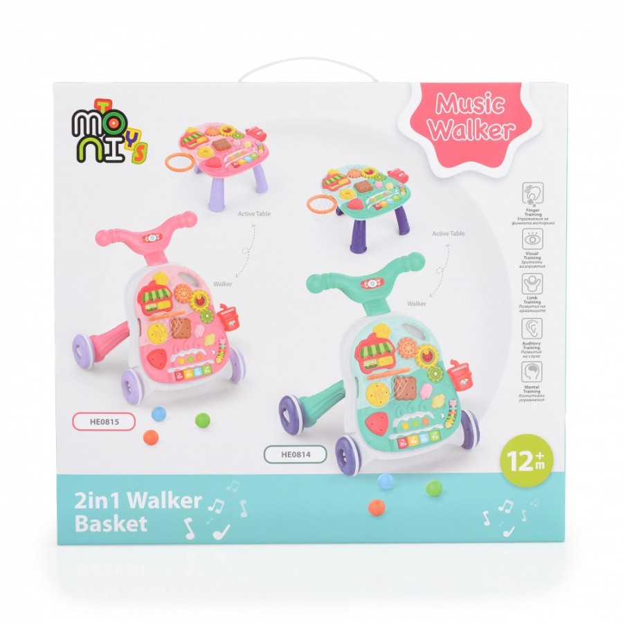 Moni Walker 2in1 Μουσική Στράτα Περπατούρα μπλε HE0814 (3800146224363) Moni Walker 2in1 Μουσική Στράτα Περπατούρα μπλε HE0814 (3800146224363)