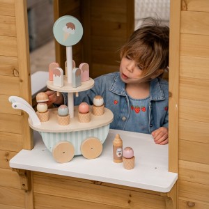 Jabadabado: Ξύλινο Παγωτατζίδικο μικρό (JB-W7250) Jabadabado: Ξύλινο Παγωτατζίδικο μικρό (JB-W7250)