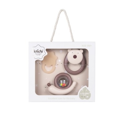 Kaichi Βρεφικό Σετ Δώρου 3 σε 1 Animals (K999-KA015)