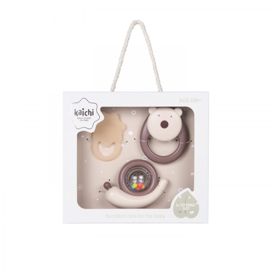 Kaichi Βρεφικό Σετ Δώρου 3 σε 1 Animals (K999-KA015) Kaichi Βρεφικό Σετ Δώρου 3 σε 1 Animals (K999-KA015)