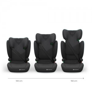 Kinderkraft κάθισμα αυτοκινήτου JUNIOR FIX 2 PLUS i-Size 100-150 cm Black (KCJUFI20BLKPL0N)