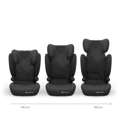 Kinderkraft κάθισμα αυτοκινήτου JUNIOR FIX 2 PLUS i-Size 100-150 cm Black (KCJUFI20BLKPL0N)