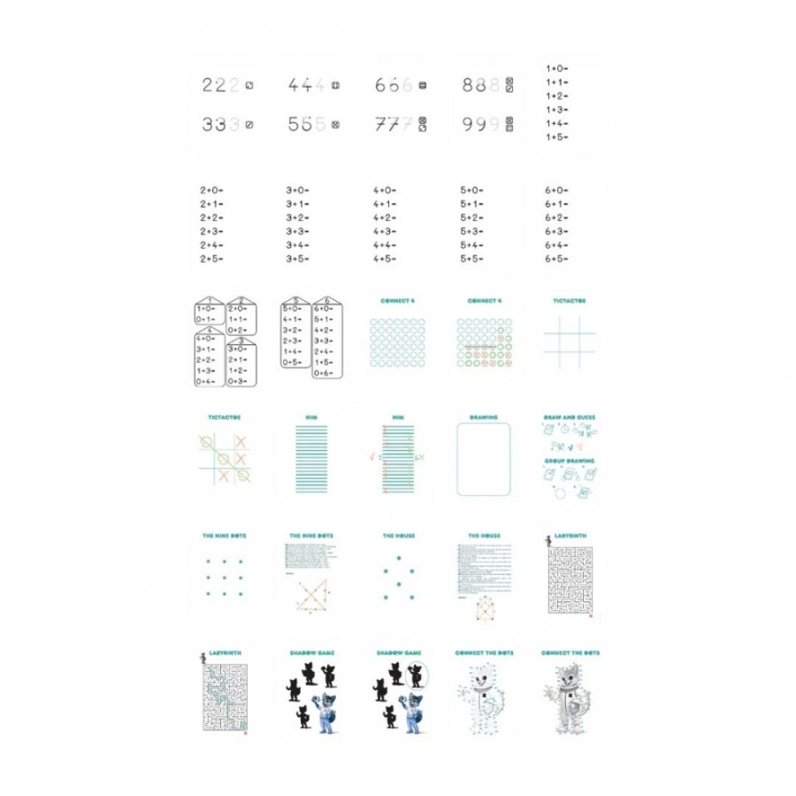 Kidywolf  60 κάρτες για τα Mini Tablet ζωγραφικής με θέμα "Παιχνίδια" & "Εκπαίδευση" (KDW-182426) Kidywolf  60 κάρτες για τα Mini Tablet ζωγραφικής με θέμα "Παιχνίδια" & "Εκπαίδευση" (KDW-182426)