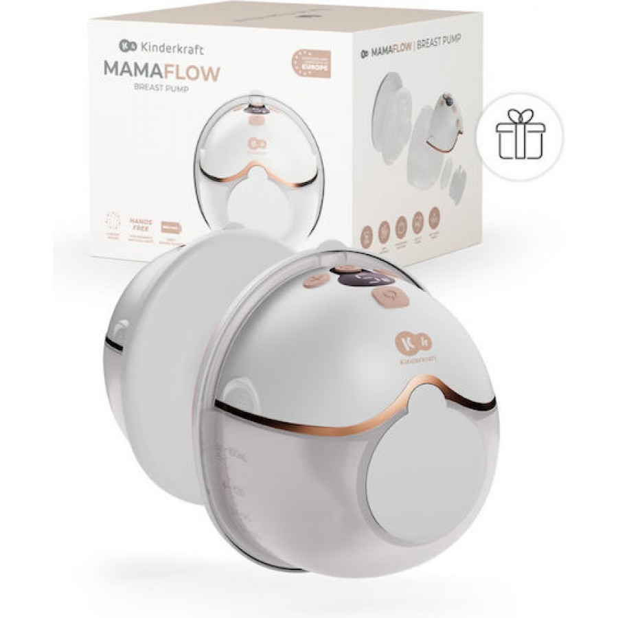 Kinderkraft Θήλαστρο Ηλεκτρικό Μονό Mama Flow Gold (KEMAFL00GLD0000) Kinderkraft Θήλαστρο Ηλεκτρικό Μονό Mama Flow Gold (KEMAFL00GLD0000)