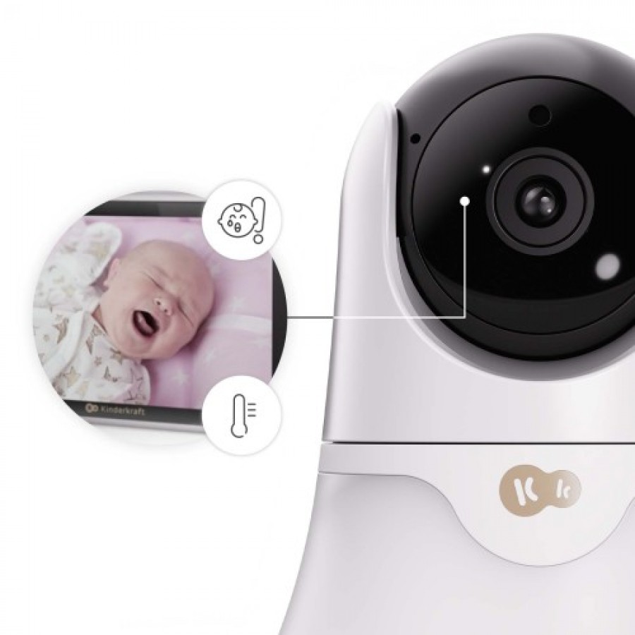 Kinderkraft ενδοεπικοινωνία με κάμερα Nite Eye Glow 5'' (KENIGL00WHT0000) Kinderkraft ενδοεπικοινωνία με κάμερα Nite Eye Glow 5'' (KENIGL00WHT0000)
