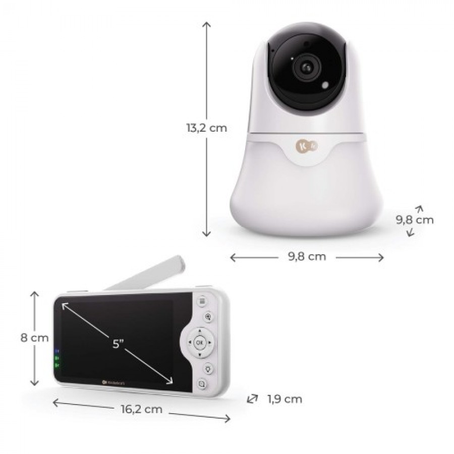 Kinderkraft ενδοεπικοινωνία με κάμερα Nite Eye Glow 5'' (KENIGL00WHT0000) Kinderkraft ενδοεπικοινωνία με κάμερα Nite Eye Glow 5'' (KENIGL00WHT0000)