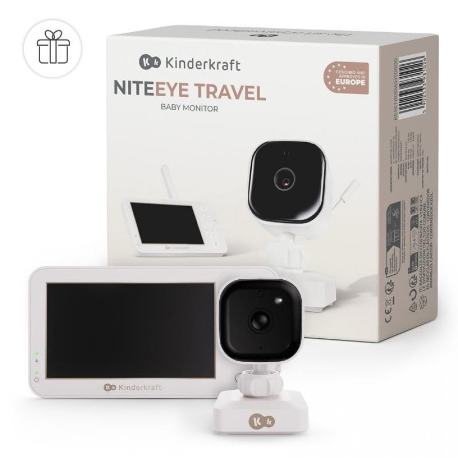 Kinderkraft Ενδοεπικοινωνία Με Κάμερα με Οθόνη 4.3" Niteeye Travel (KENITR00WHT0000) Kinderkraft Ενδοεπικοινωνία Με Κάμερα με Οθόνη 4.3" Niteeye Travel (KENITR00WHT0000)