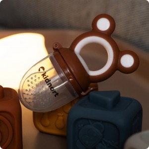 Kidnort Τροφοδότης Σιλικόνης 2in1 Tannleke Brown (KID000040) Kidnort Τροφοδότης Σιλικόνης 2in1 Tannleke Brown (KID000040)