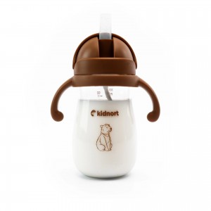 Kidnort Παγούρι με καλαμάκι Bringebaer 300ml Brown (KID000047) Kidnort Παγούρι με καλαμάκι Bringebaer 300ml Brown (KID000047)