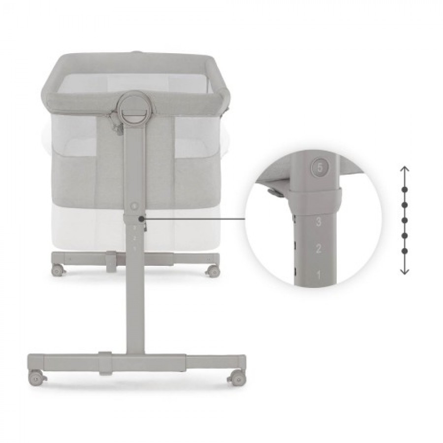 Kinderkraft λίκνο NESTE UP 2 Light Beige (KLNEE002BEG000N)