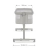 Kinderkraft λίκνο NESTE UP 2 Light Beige (KLNEE002BEG000N)
