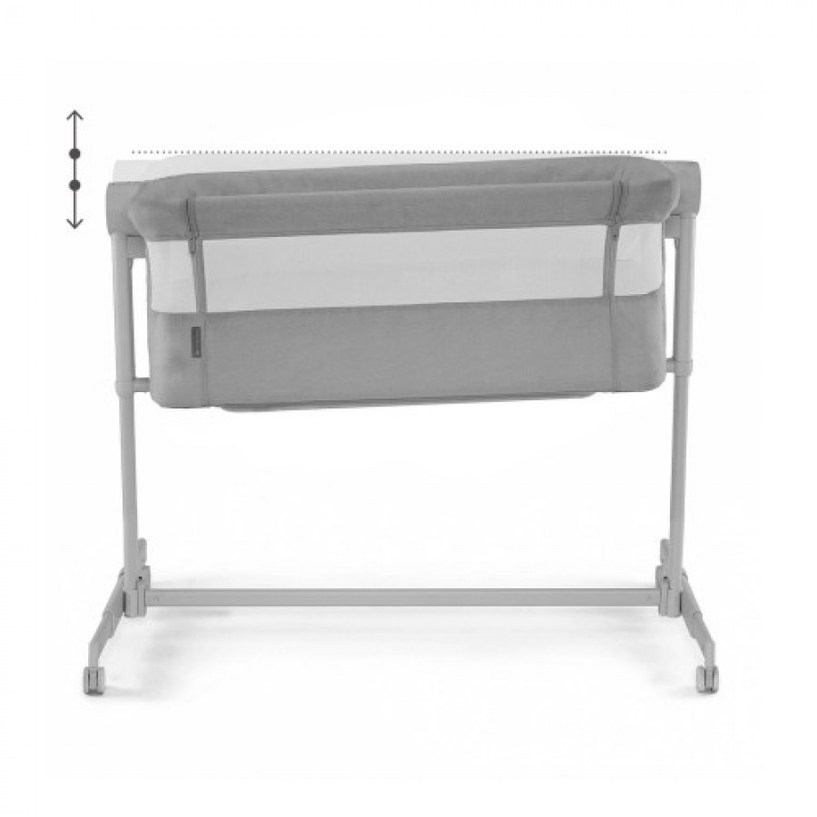 Kinderkraft λίκνο NESTE UP 2 Light Grey (KLNEE002LGR000N)