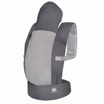 Kinderkraft Μάρσιπος Εργονομικός Carrybee Grey (KNCABE00GRY0000)