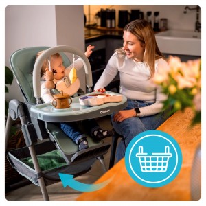 Kidnort Καρέκλα Φαγητού Jordgubbe Mint (KNKRZ000002) Kidnort Καρέκλα Φαγητού Jordgubbe Mint (KNKRZ000002)