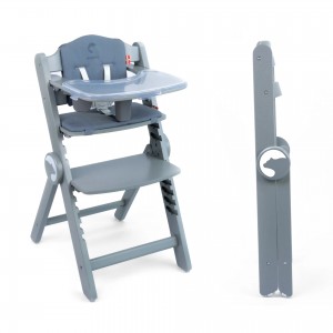 Kidnort Καρέκλα Φαγητού Drommer Unique Ξύλινο Grey  (KNKRZ000014) Kidnort Καρέκλα Φαγητού Drommer Unique Ξύλινο Grey  (KNKRZ000014)
