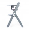 Kidnort Καρέκλα Φαγητού Drommer Unique Ξύλινο Grey  (KNKRZ000014)