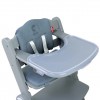 Kidnort Καρέκλα Φαγητού Drommer Unique Ξύλινο Grey  (KNKRZ000014)