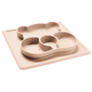 Kidnort Δίσκος Σιλικόνης με χωρίσματα Retter Beige (KNSIL000002) Kidnort Δίσκος Σιλικόνης με χωρίσματα Retter Beige (KNSIL000002)