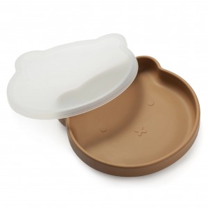 Kidnort Πιάτο Σιλικόνης Bear Retter Mjolk Brown (KNSIL000005) Kidnort Πιάτο Σιλικόνης Bear Retter Mjolk Brown (KNSIL000005)
