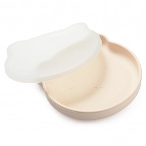 Kidnort Πιάτο Σιλικόνης Bear Retter Mjolk Beige (KNSIL000006) Kidnort Πιάτο Σιλικόνης Bear Retter Mjolk Beige (KNSIL000006)
