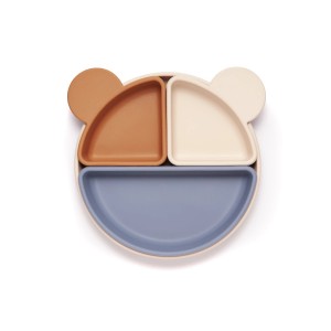 Kidnort Πιάτο σιλικόνης Retter Beige με αποσπόμενα μπολάκια 3in1 (KNSIL000022) Kidnort Πιάτο σιλικόνης Retter Beige με αποσπόμενα μπολάκια 3in1 (KNSIL000022)