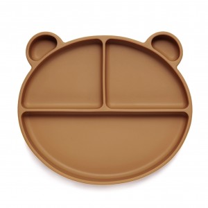 Kidnort Σιλικονούχο πιατάκι με 3 χωρίσματα Retter Mjölk Brown (KNSIL000027) Kidnort Σιλικονούχο πιατάκι με 3 χωρίσματα Retter Mjölk Brown (KNSIL000027)