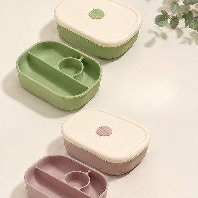 Abo Lunch Box Σιλικόνης με Καπάκι Πράσινο (LB001-24) Abo Lunch Box Σιλικόνης με Καπάκι Πράσινο (LB001-24)