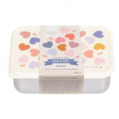 A little lovely company: Δοχείο φαγητού από ανοξείδωτο ατσάλι 900ml-Hearts (LBSSHE57) A little lovely company: Δοχείο φαγητού από ανοξείδωτο ατσάλι 900ml-Hearts (LBSSHE57)