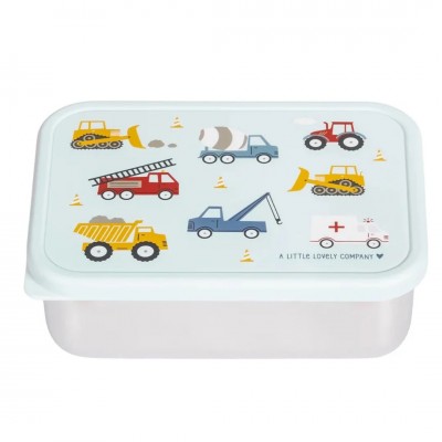 A little lovely company: Δοχείο φαγητού από ανοξείδωτο ατσάλι 900ml- Vehicles (LBSSVE55)