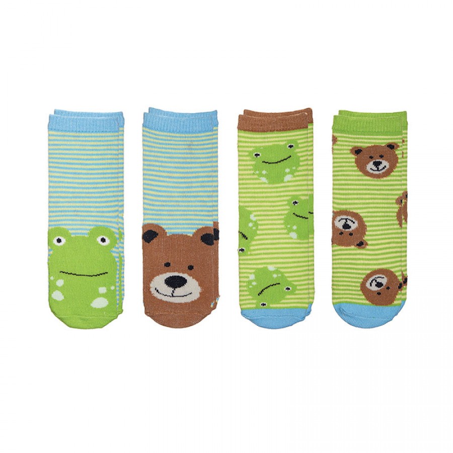 FlapJackKids Mix and Match Καλτσάκια (0-12) μηνών – Frog/Bear (LUV0802) FlapJackKids Mix and Match Καλτσάκια (0-12) μηνών – Frog/Bear (LUV0802)