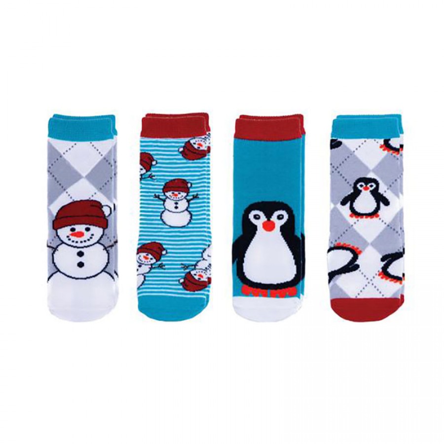 FlapJackKids Mix and Match Καλτσάκια (0-12) μηνών – Penguin/Snowman (LUV0812S) FlapJackKids Mix and Match Καλτσάκια (0-12) μηνών – Penguin/Snowman (LUV0812S)