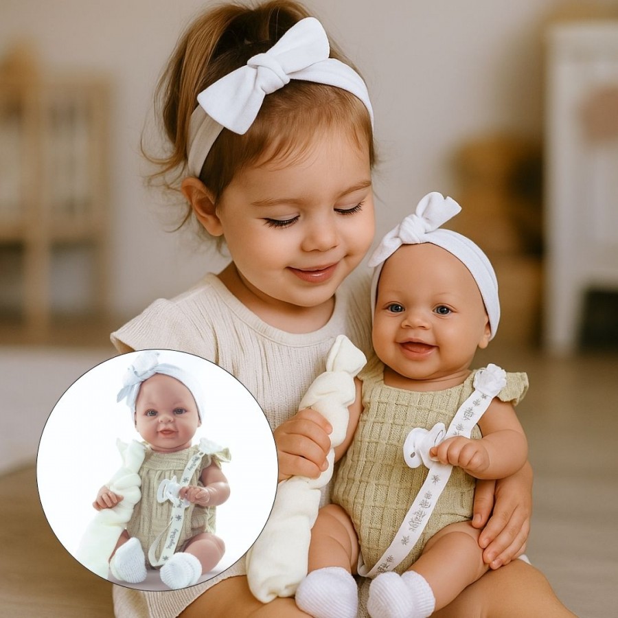 Magic baby Παιδική κούκλα μωρό "Paula με λευκή κορδέλα και αξεσουάρ"-45εκ. (MB46524) Magic baby Παιδική κούκλα μωρό "Paula με λευκή κορδέλα και αξεσουάρ"-45εκ. (MB46524)