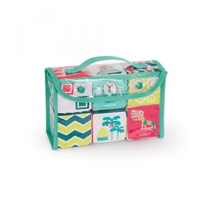 Miniland Σετ Μαλακοί Κύβοι - Κουδουνίστρα (ME97320)