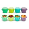 Melii Μικρά στοιβαζόμενα δοχεία φαγητού – Snap & Go Pods 4τεμ. 118ml, (MEL11050)