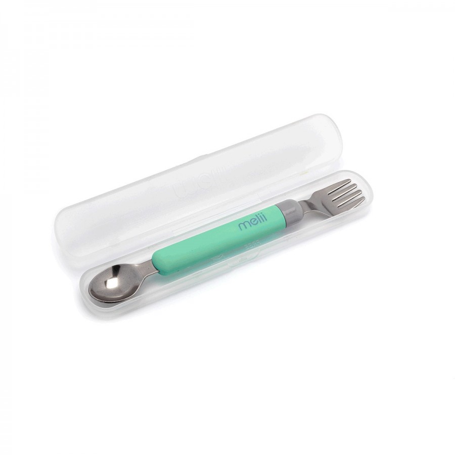 Melii – Spork On the Go (σε θήκη) Μέντα/Γκρι (MEL11250) Melii – Spork On the Go (σε θήκη) Μέντα/Γκρι (MEL11250)