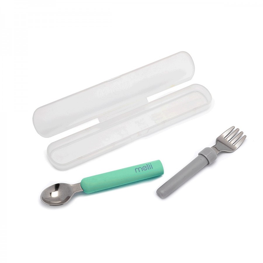 Melii – Spork On the Go (σε θήκη) Μέντα/Γκρι (MEL11250) Melii – Spork On the Go (σε θήκη) Μέντα/Γκρι (MEL11250)