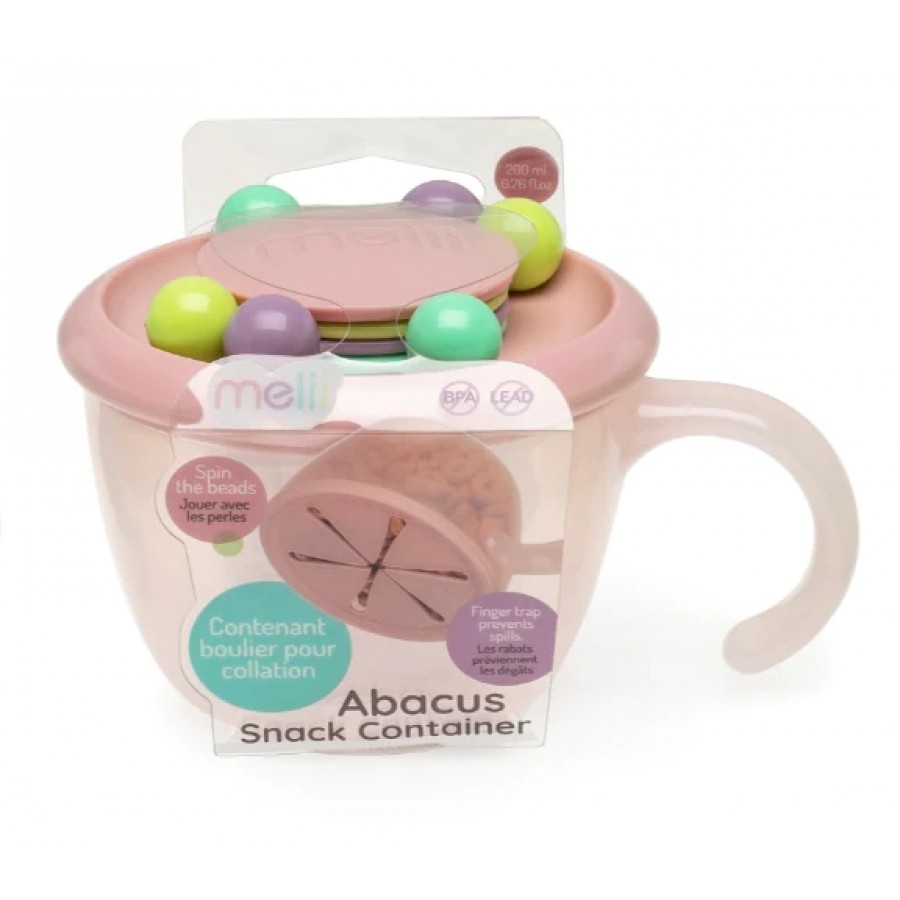 Melii – Snack Container Abacus Pink (MEL11700)