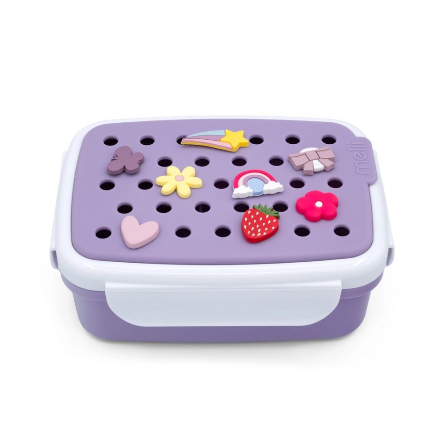 Melii – Bento Φαγητοδοχείο με Charms Μωβ (MEL27630) Melii – Bento Φαγητοδοχείο με Charms Μωβ (MEL27630)