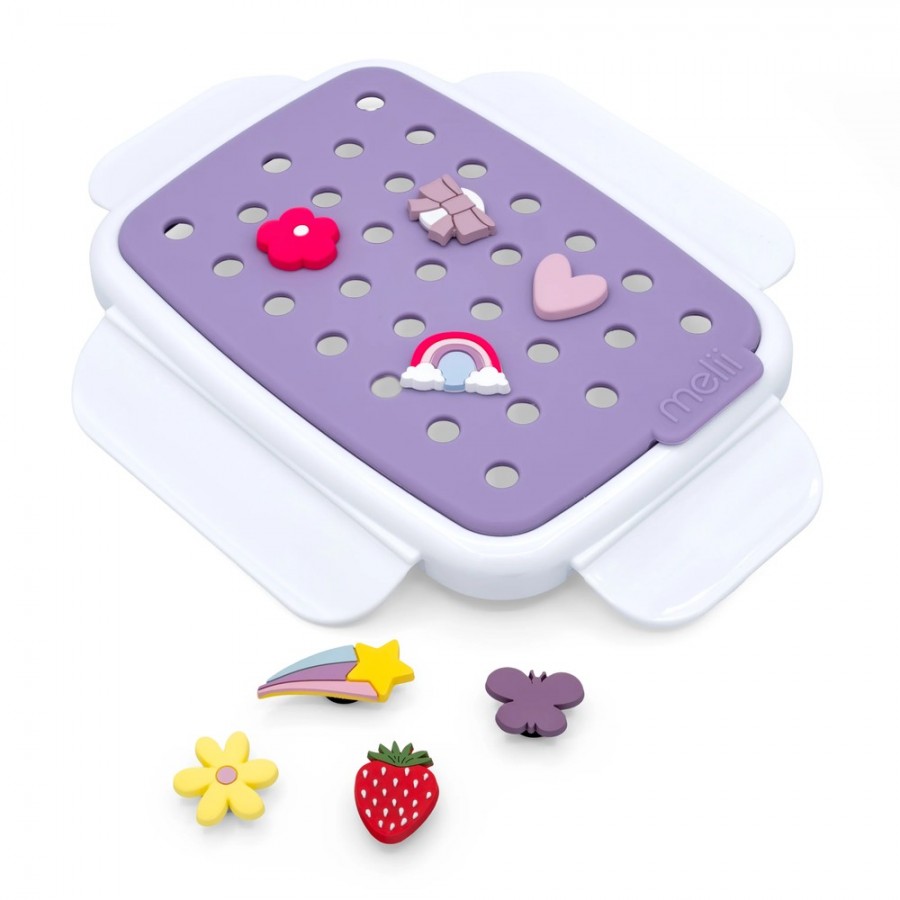 Melii – Bento Φαγητοδοχείο με Charms Μωβ (MEL27630) Melii – Bento Φαγητοδοχείο με Charms Μωβ (MEL27630)